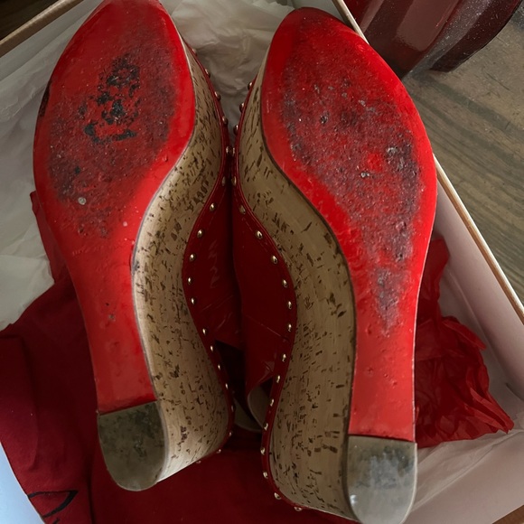 Christian Loubtion Wedges - Picture 5 of 6